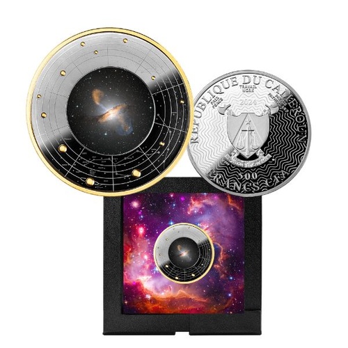 2024 Galaxies Series - The Centaurus Galaxy 17.50g Silver Coin