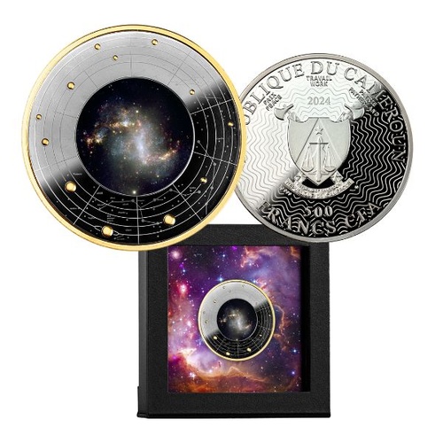 2024 Galaxies Series - The Topsy Turvy Galaxy 17.50g Silver Coin
