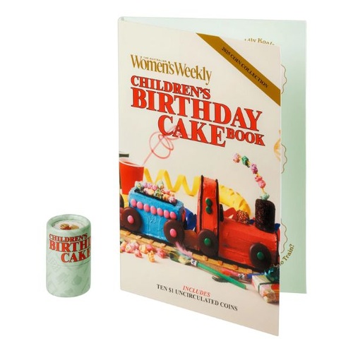 2025 $1 Australian Women's Weekly Birthday Cake Ten Coin Collection