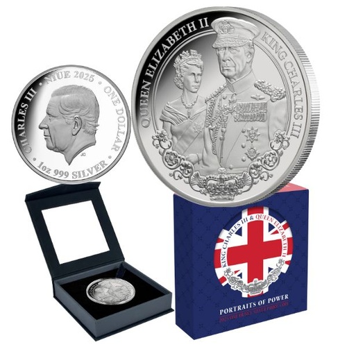 2025 Royal Portraits of Power 1oz Silver Proof
