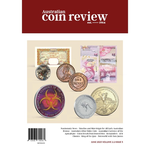 2025 June Cover - Australian Coin Review Magazine