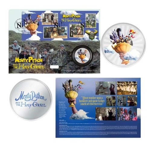 2025 Monty Python and The Holy Grail Medal Cover 