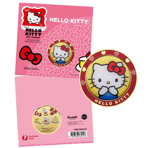 2025 Hello Kitty Medallion Cover