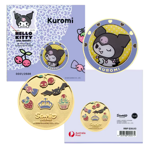 2025 Kuromi Medallion Cover 