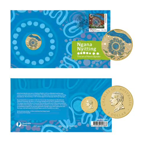 2025 $1 Ngana Nyitting Blue River PNC- The Art of  Kevin Bynder