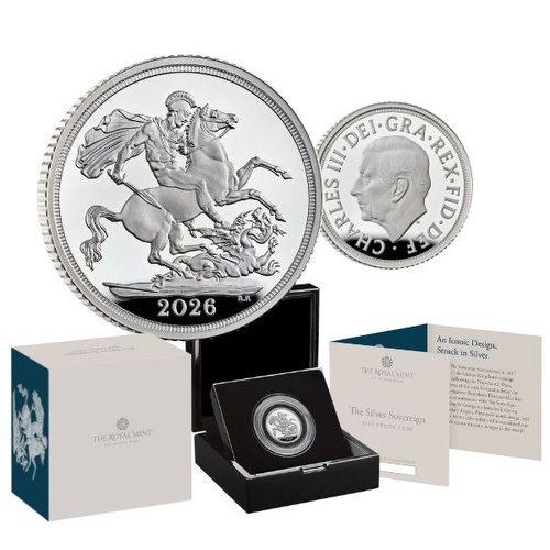 2026 The Silver Sovereign 8g Silver Proof Coin
