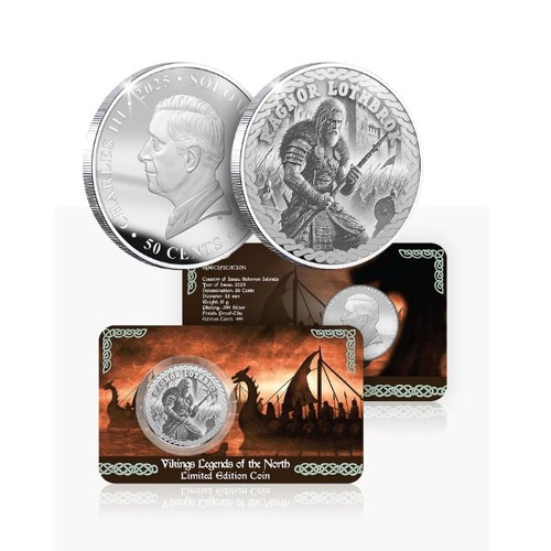 2025 Viking Legends of the North Limited Edition Brilliant Uncirculated Coin