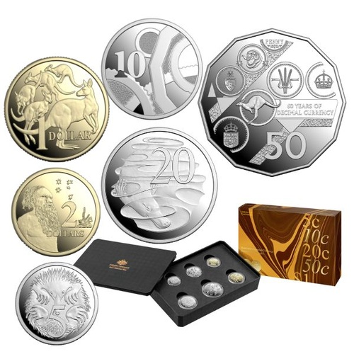 2026 60th Anniversary of Decimal Currency Proof Six-Coin Year Set
