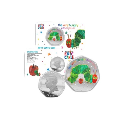 2026 The Very Hungry Caterpillar™ Silver Plated BU Coin