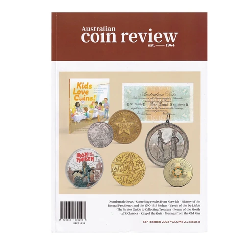 2025 September Cover - Australian Coin Review Magazine