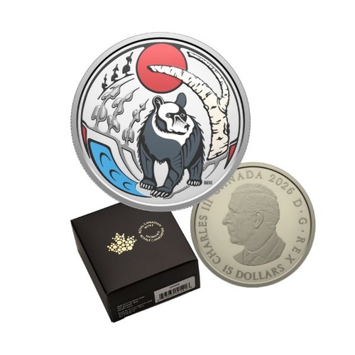 2026 $15 Bear - Clan Animals Fine Silver Coin