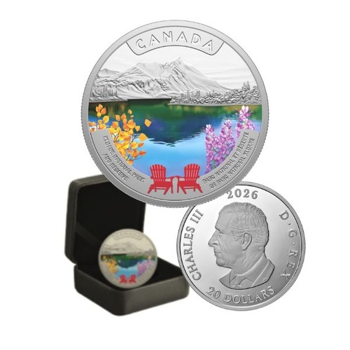 2026 $20 Kluane National Park and Reserve Fine Silver Coin