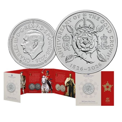 2026 £5 500 Years of the Crown Brilliant Uncirculated Coin