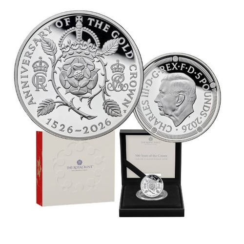 2026 £5 500 Years of the Crown Silver Proof Coin