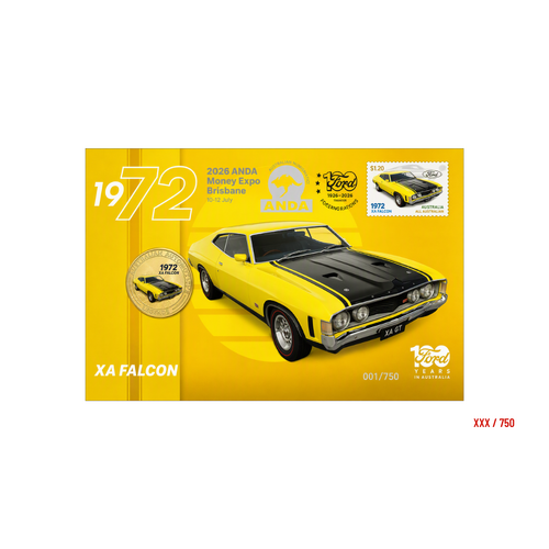 2026 ANDA Money Expo Brisbane 1972 Ford XA Falcon PNC