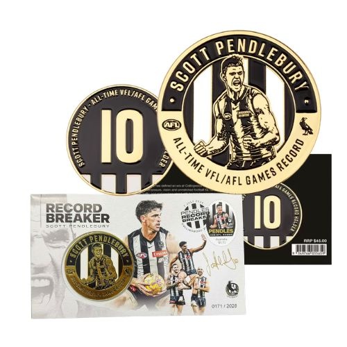 2026 Scott Pendlebury 433 Games Record PMC