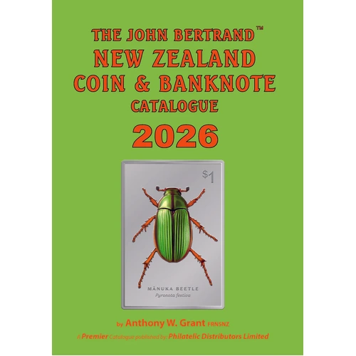 2026 The John Bertrand New Zealand Coin and Banknote Catalogue 