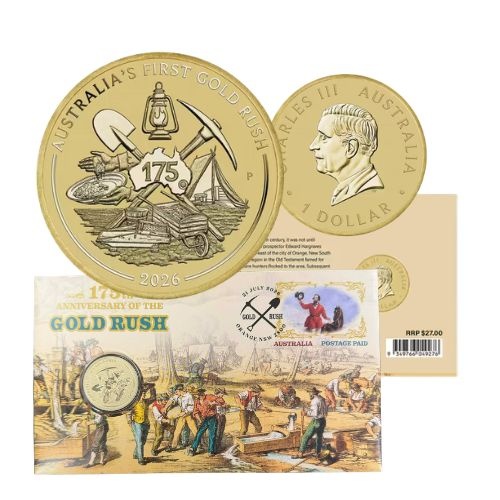 2026 175th Anniversary of Gold Rush in Australia PNC