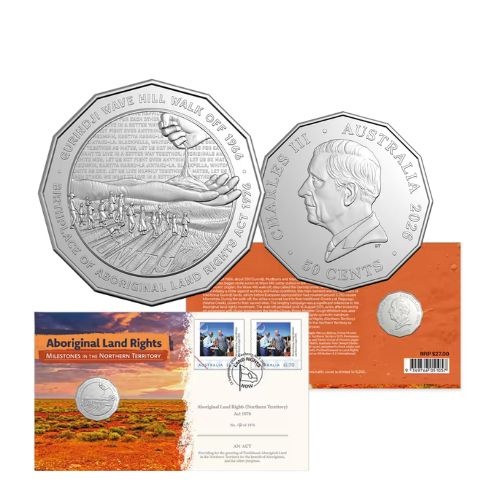 2026 50c Aboriginal Land Rights - Milestones in the Northern Territory PNC