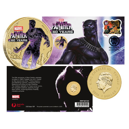 2026 $1 Celebrating 60 Years of Black Panther PNC