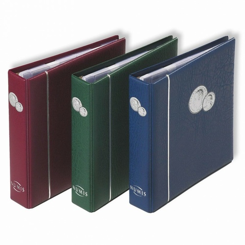 LIGHTHOUSE NUMIS Standard Coin Album With 5 Different Sheets [Album Colour: Red]