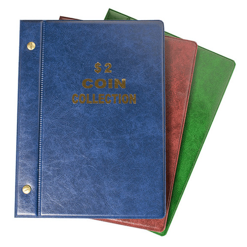 VST $2 Circulating Coin Album [Colour: Burgundy]