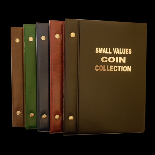 VST Small Coin Values Circulating Coin Album [Colour: Brown]