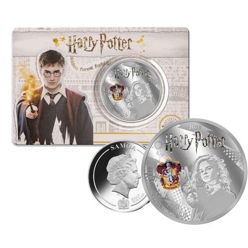 2020 Hermione Granger Half Dollar Silver Plated Prooflike Coin