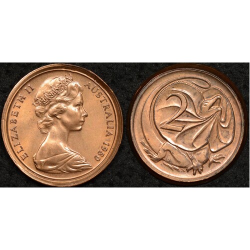1980 2c Royal Australian Mint