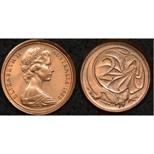 1980 2c Royal Australian Mint