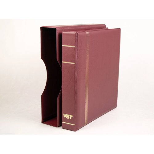 VST Windsor 3 Ring Binder incl. Slipcase [Colour: Burgundy]