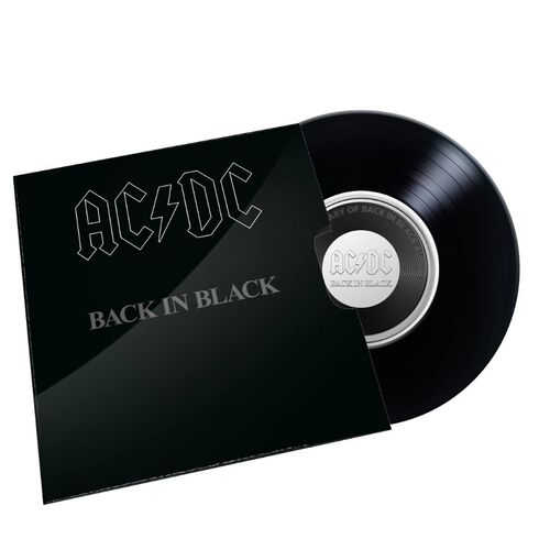 2020 20c AC/DC 45th Anniversary of the Australian release of Back In Black Coloured  UNC 