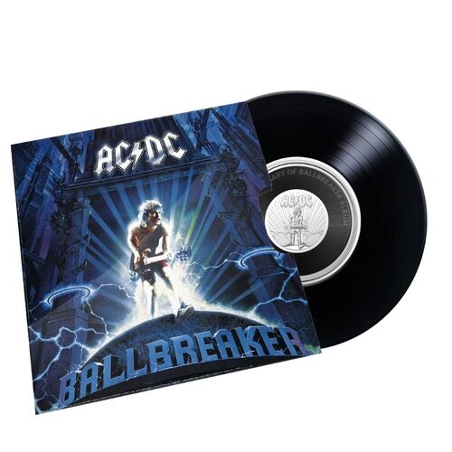 2020 20c AC/DC 45th Anniversary of the Australian release of Ballbreaker Coloured UNC