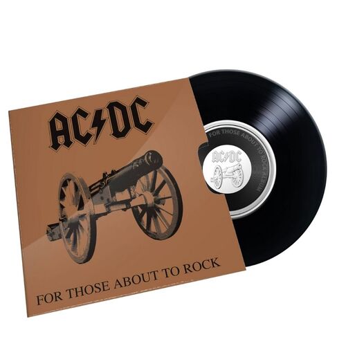 2021 20c AC/DC 45th Anniversary of the Australian release of For Those About To Rock We Salute You Coloured  UNC