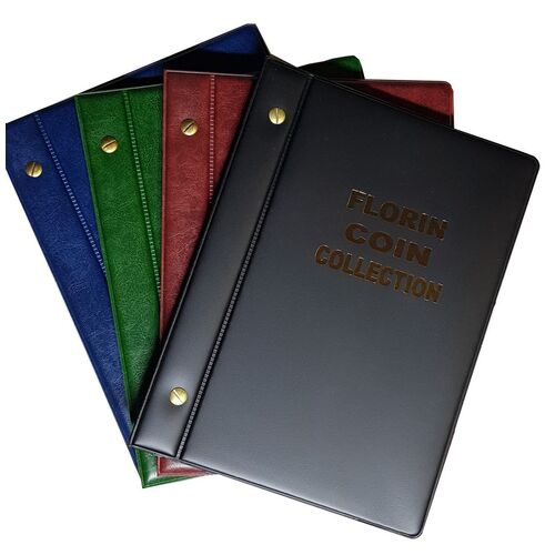 VST Florin Circulating Coin Album [Colour: Burgundy]