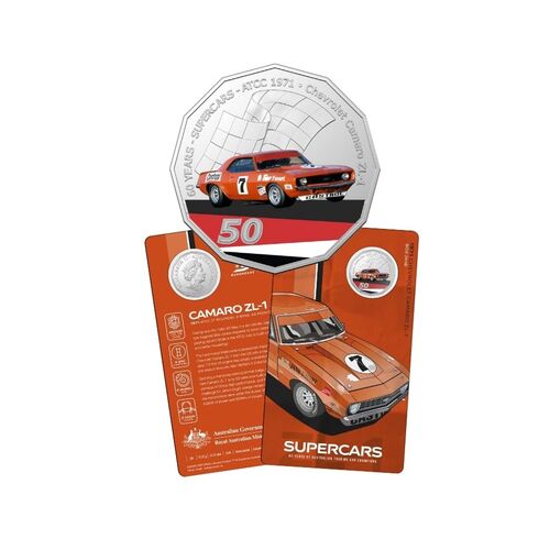2020 50c Camaro ZL-1 V8 Supercars 60th Anniversary