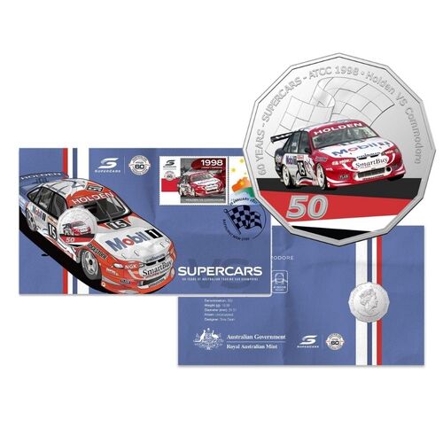 2021 50c VS Commodore V8 Supercars 60th Anniversary PNC