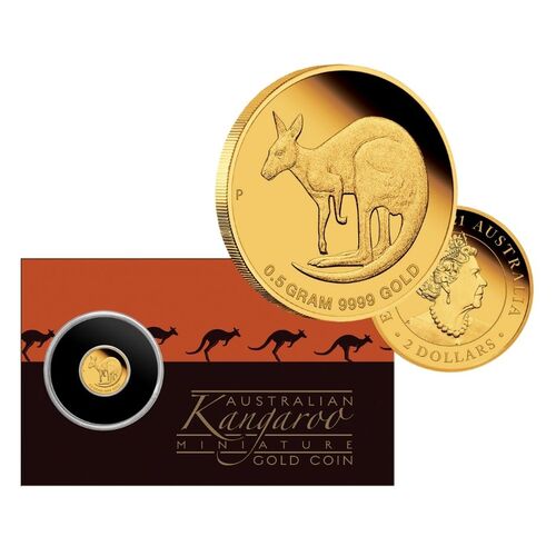2021 0.5g Mini Roo Gold Coin