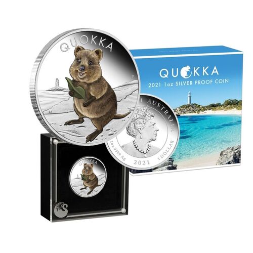 2021 Quokka 1oz Silver Proof Coin