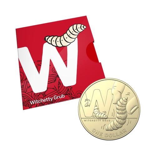 2021 $1 Great Aussie Coin Hunt 2 – Letter 'W' coin