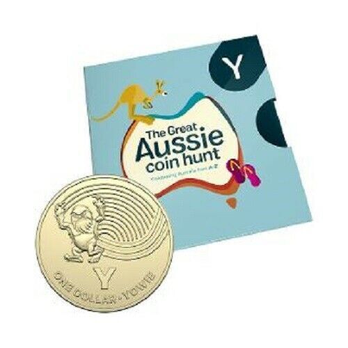 2019 $1 Letter 'Y' for Yowie Uncirculated