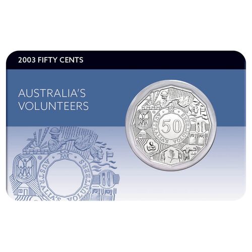 2003 50c Australia's Volunteers Coin Pack