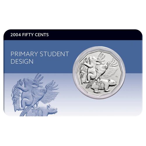 2004 50c Primary Student Design Coin Pack