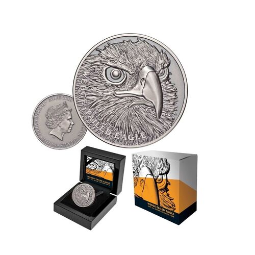 2020 $1 Wedge-Tailed Eagle 1oz Silver Proof High Relief Coin