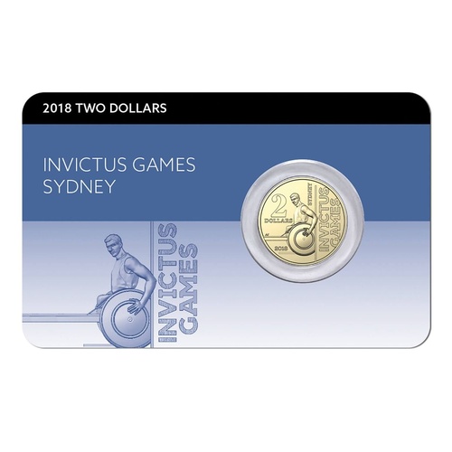 2018 $2 Invictus Games Coin Pack
