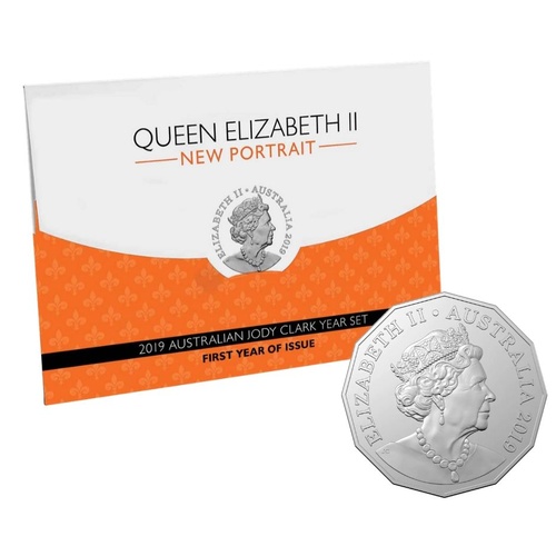 2019 Jody Clark Portrait Queen Elizabeth II Australian 6 Coin Set 