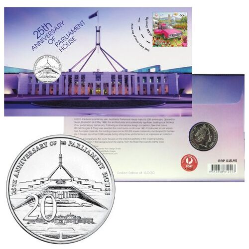 2013 20c 25th Anniversary Of Parliament House PNC (RAM)