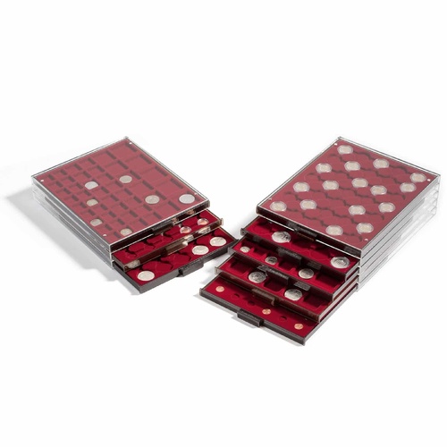 Coin Box Drawer 30 compartments for 31mm and 32mm capsules