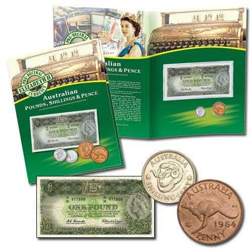 1953-65 Elizabeth II Pounds Shillings & Pence Pack