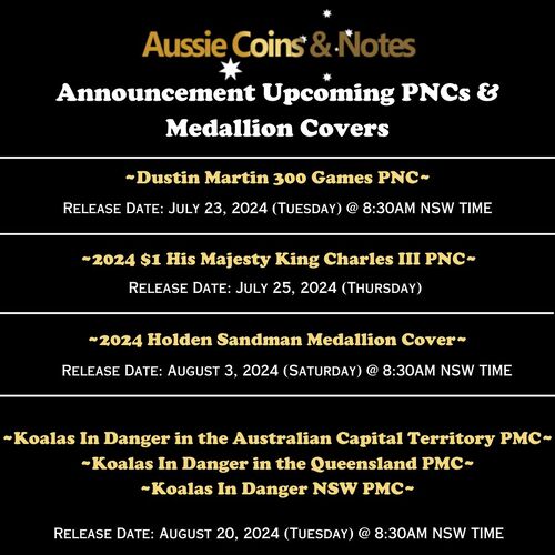 Upcoming PNCs & Medallion Covers main image